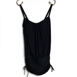 Venus Black One Piece Swimsuit Swim Dress Size 8